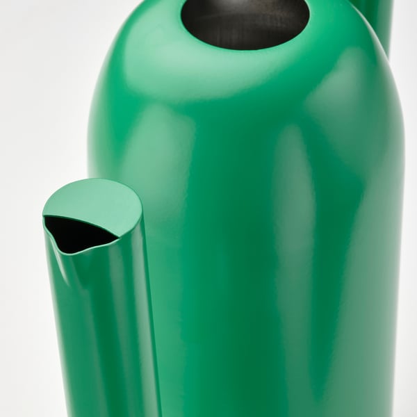 ÄRTBUSKE vase/watering can, bright green, 24 cm