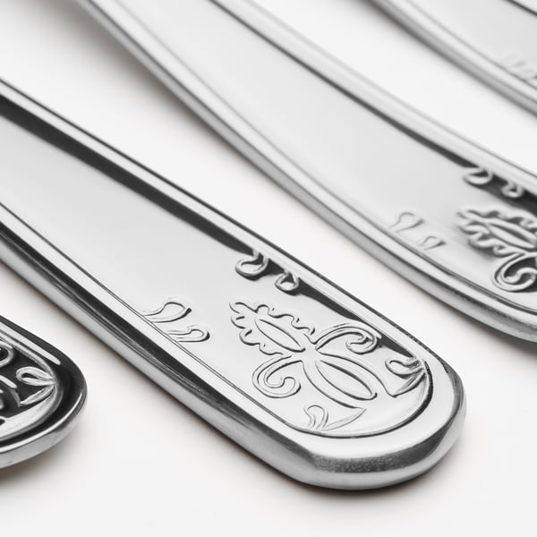 ÄTBART - 24-piece cutlery set, stainless steel