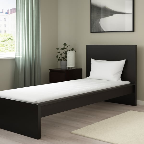 ÅFJÄLL - Foam mattress, semi-rigid/white, , 90x200 cm