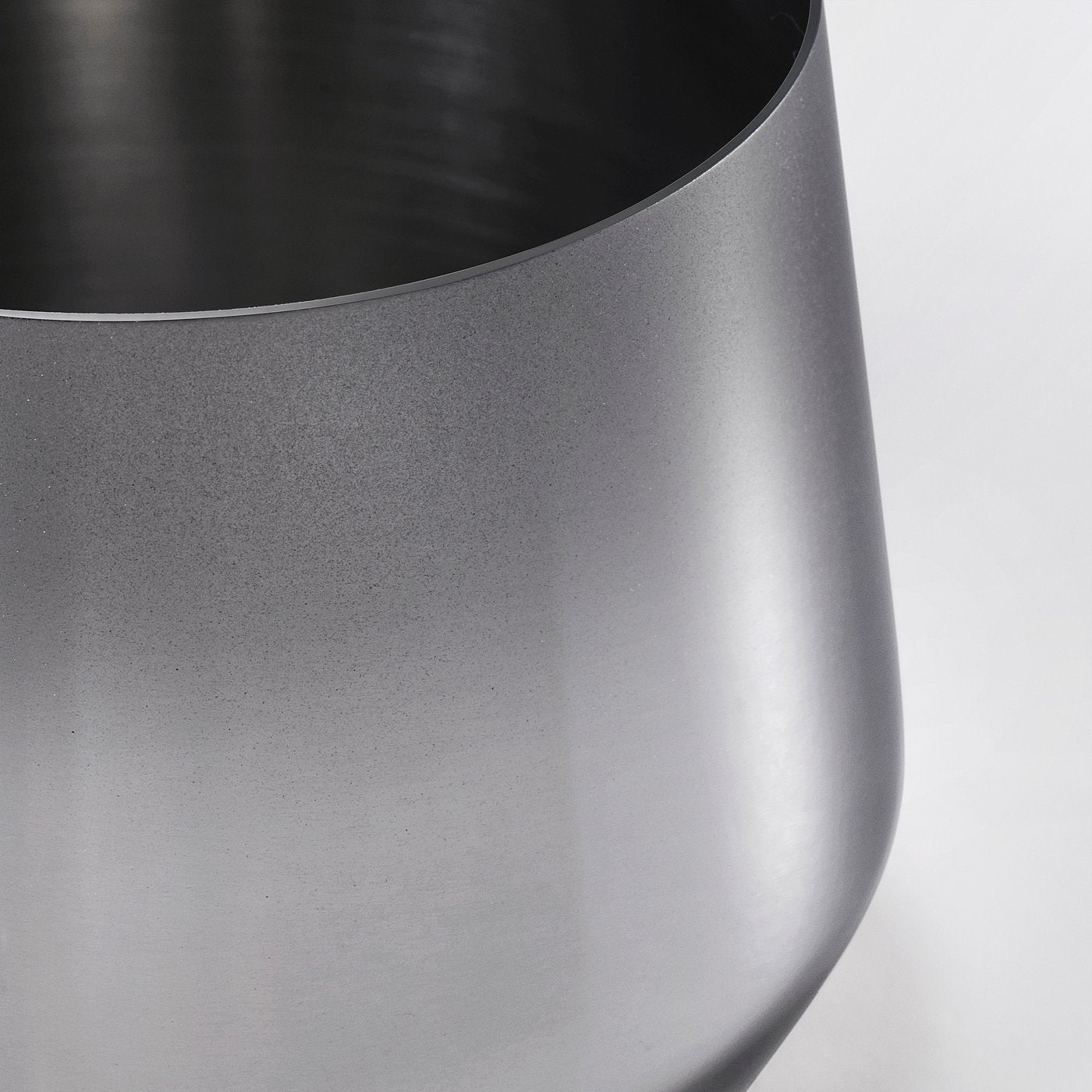AFTONHAJ jar with lid, stainless steel, 0.6 l