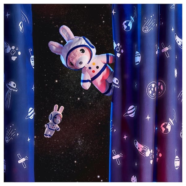 Ikea AFTONSPARV - Soft toy with astronaut suit, rabbit, 28 cm