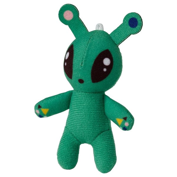 Ikea AFTONSPARV - Soft toy, mini-alien/green, 10 cm