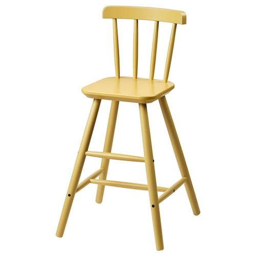 AGAM junior chair, light beige-yellow, 28x79x43 cm