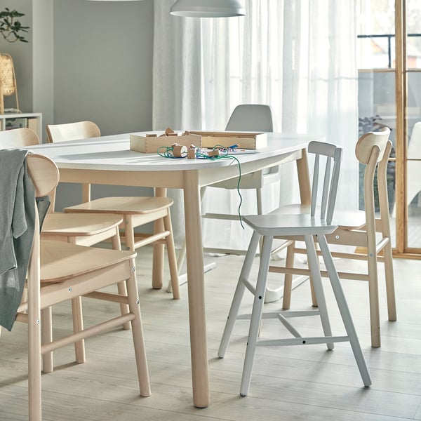 AGAM junior chair, white, 41x79x43 cm