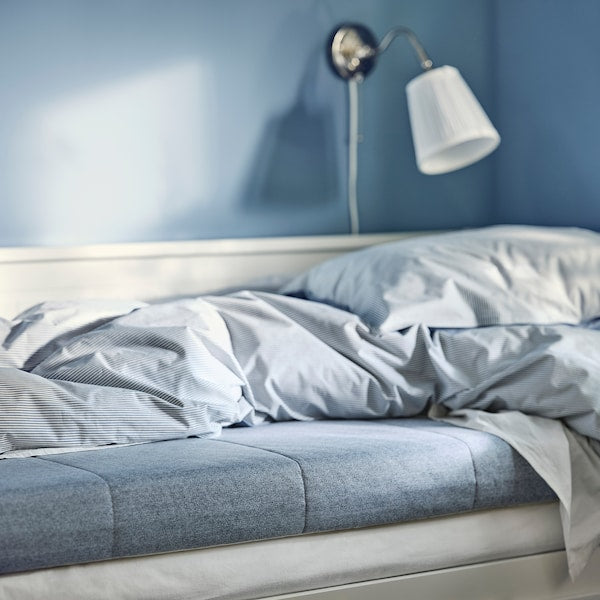 ÅGOTNES Foam mattress - rigid/light blue 160x200 cm , 160x200 cm