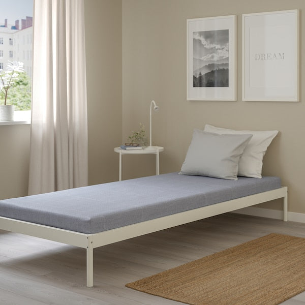 ÅGOTNES Foam mattress - rigid/light blue 80x200 cm , 80x200 cm