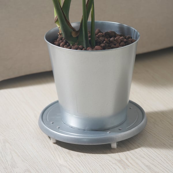 ÅKERBÄR plant mover, in/outdoor/galvanised, 31 cm