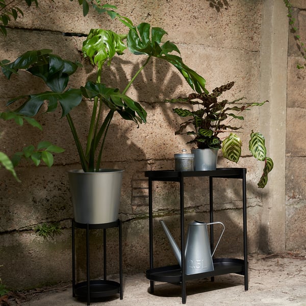 ÅKERBÄR plant pot, in/outdoor/galvanised, 12 cm