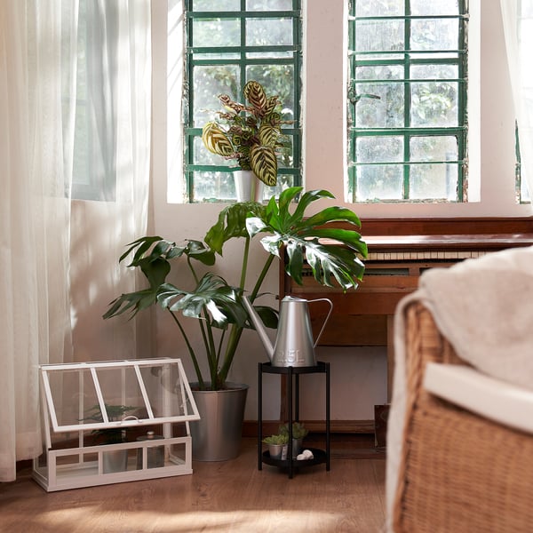 ÅKERBÄR - Plant pot, in/outdoor/galvanised, 24 cm