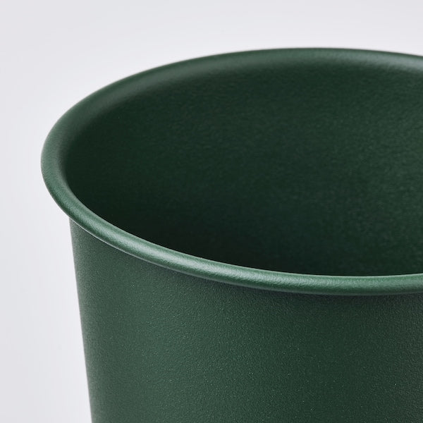 ÅKERBÄR - Plant pot, in/outdoor/dark green, 9 cm