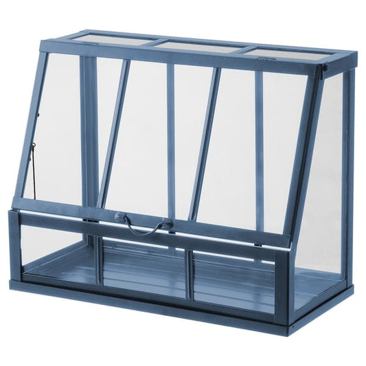 Ikea ÅKERBÄR - Greenhouse, indoor/outdoor dark blue,45 cm