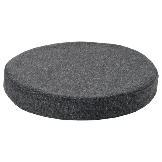 ÅKERVINDEFLY Chair cushion, dark gray, 38 cm