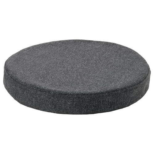 ÅKERVINDEFLY Chair cushion, dark gray, 38 cm