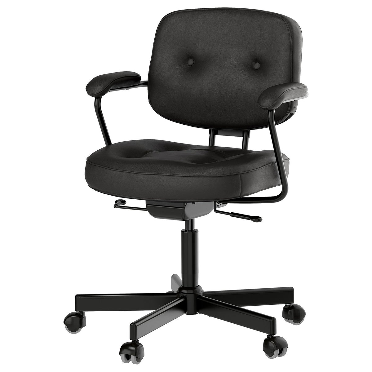 ALEFJÄLL office chair, Smidig black, 64 cm