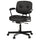 ALEFJÄLL office chair, Smidig black, 64 cm