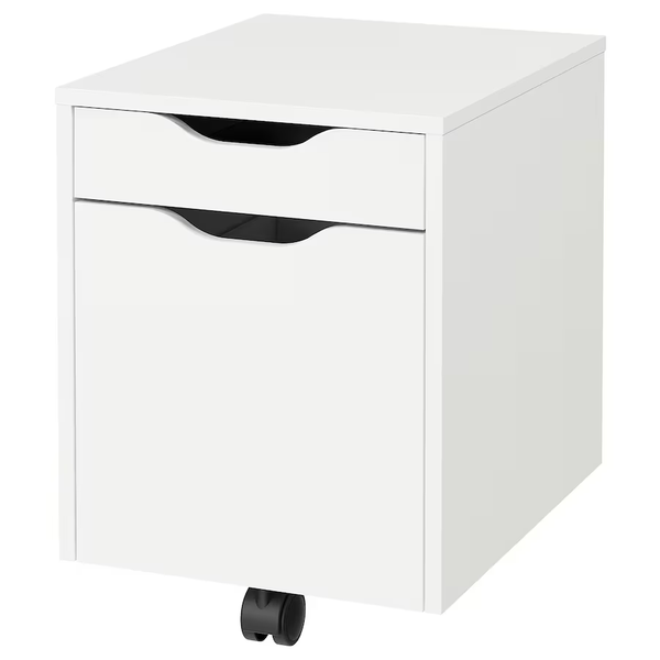 ALEX Chest of drawers, white, 36x50 cm