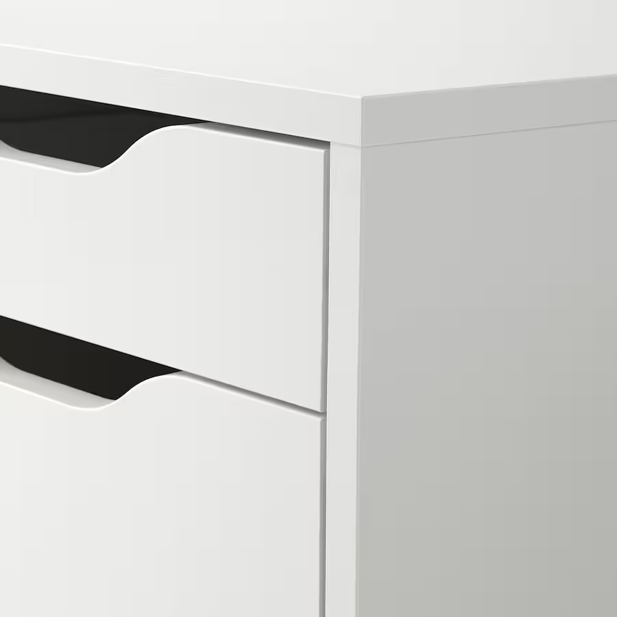 ALEX Chest of drawers, white, 36x50 cm