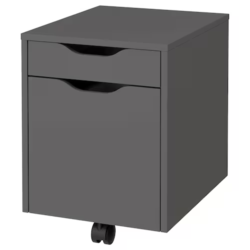 ALEX Drawer, dark grey, 36x50 cm