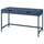 ALEX - Desk, blue-black,132x58 cm