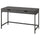 ALEX - Desk, dark grey, 132x58 cm