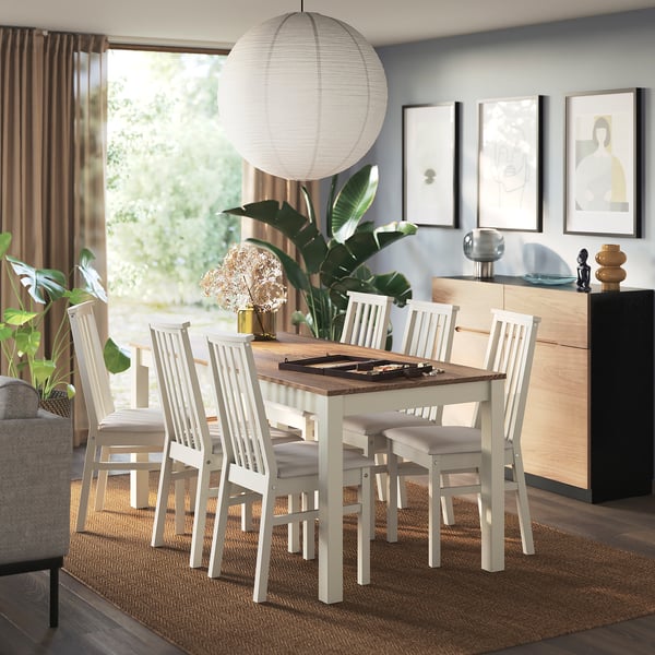 ÅLHULT chair, beige/Kabusa light beige, 45x94x54 cm