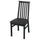ÅLHULT chair, black/Bomstad black, 45x94x54 cm