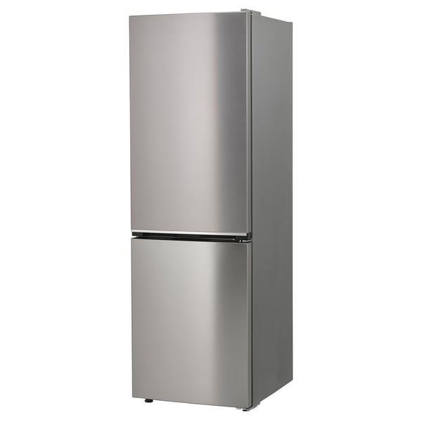 ALINGSÅS fridge/freezer, IKEA 500 freestanding/stainless steel, 210/106 l