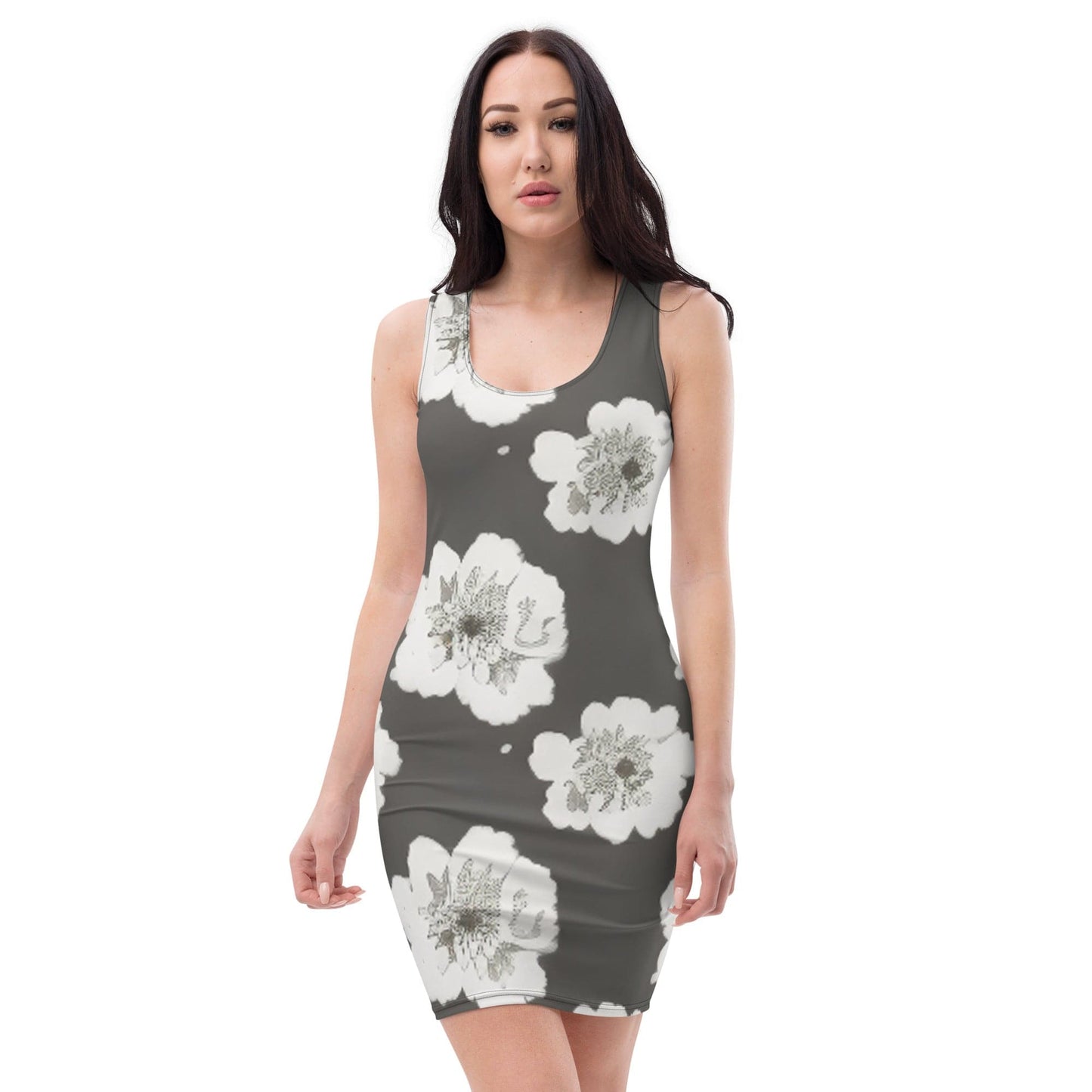 Flower Black Sublimation Cut & Sew Dress - best price from Maltashopper.com 4728157_7788, 4728157_7789, 4728157_7790, 4728157_7791, 4728157_7792