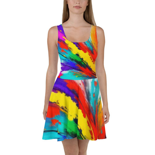 Maltashopper.com Splash Skater Dress