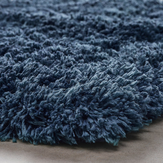 ALMTJÄRN bath mat, dark blue, 60x90 cm