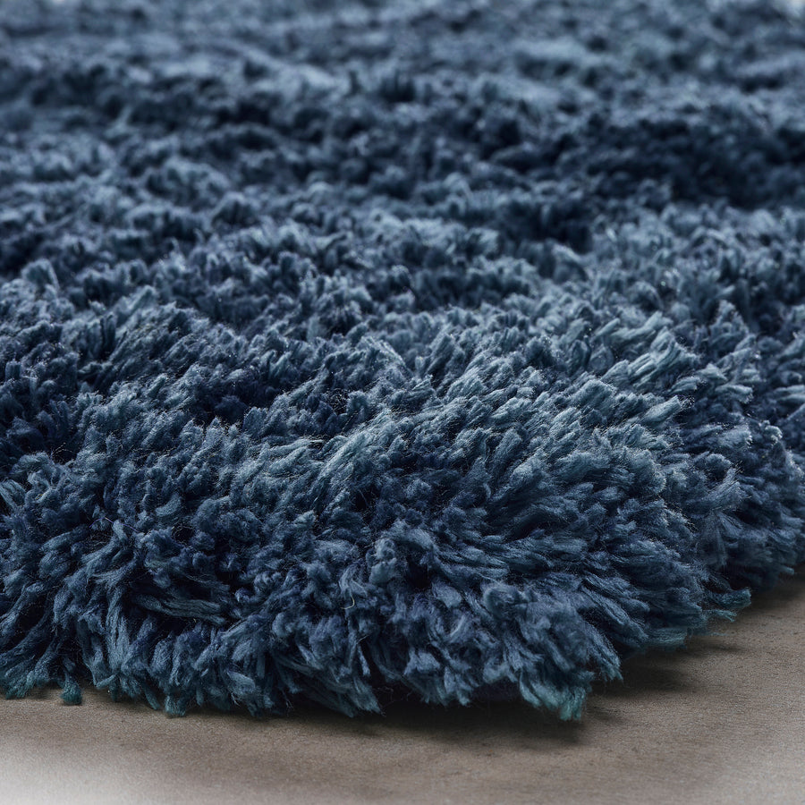 ALMTJÄRN bath mat, dark blue, 90x60 cm