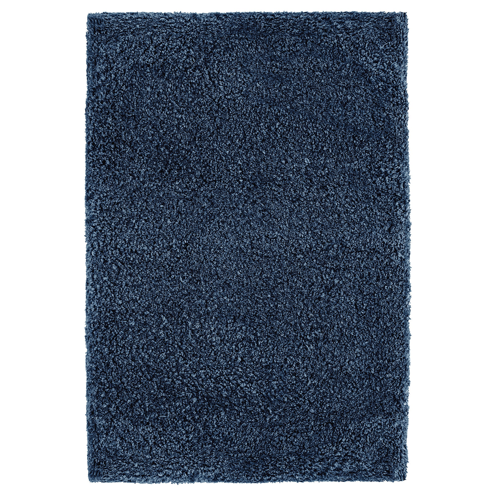 ALMTJÄRN bath mat, dark blue, 60x90 cm