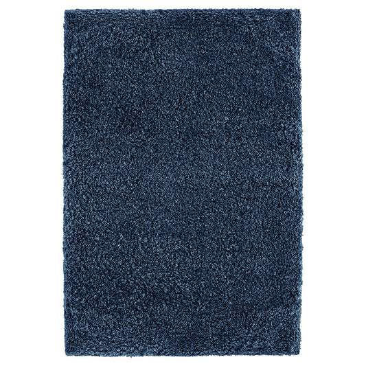 ALMTJÄRN bath mat, dark blue, 90x60 cm