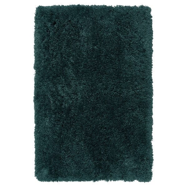 ALMTJÄRN - Bath mat, grey-turquoise, 60x90 cm