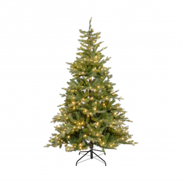 ALPIN FIR TREE WITH LIGHTS H210 CM-1778 TIPS