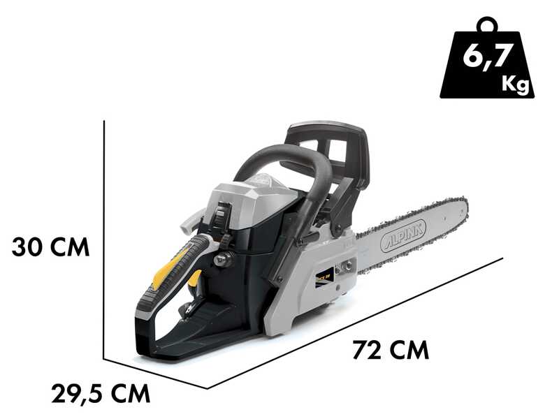 ALPINE PETROL CHAINSAW ACS 39 BAR D