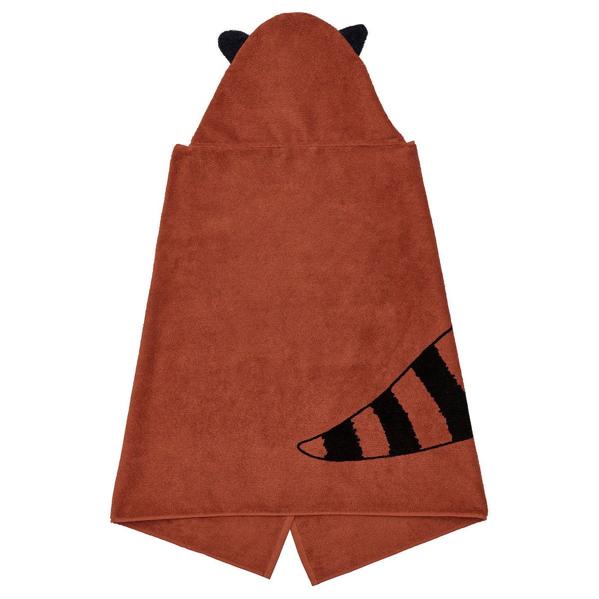 ALPTALL towel with hood, red panda, 70x140 cm