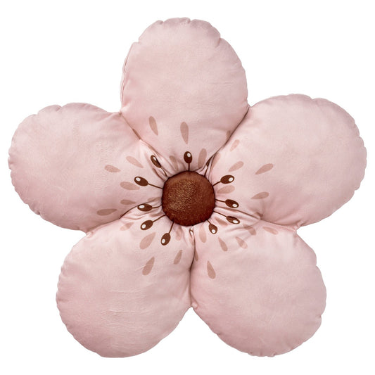 ALPTALL cushion, pink/flower-shaped, 47 cm