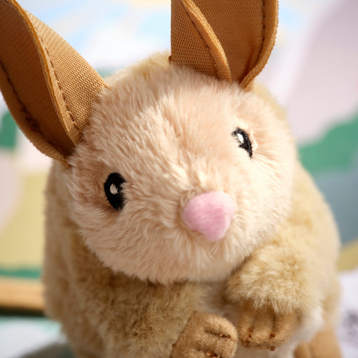 ALPTALL soft toy, long-eared jerboa/beige, 9 cm