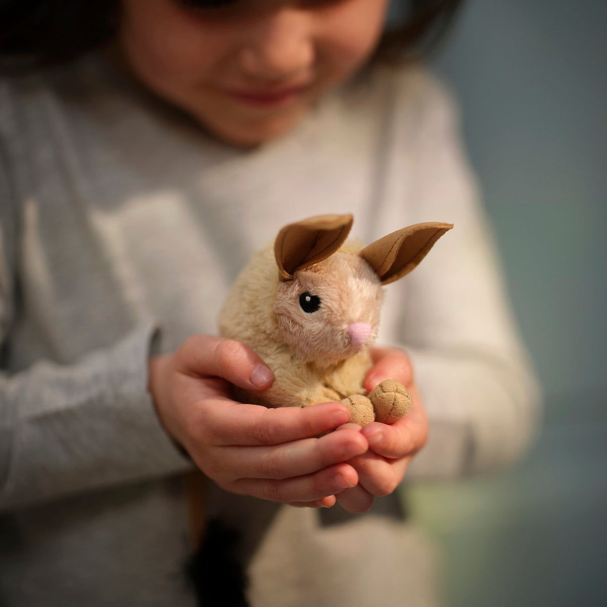 ALPTALL soft toy, long-eared jerboa/beige, 9 cm