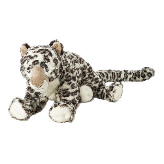 ALPTALL soft toy, snow leopard/patterned white, 52 cm
