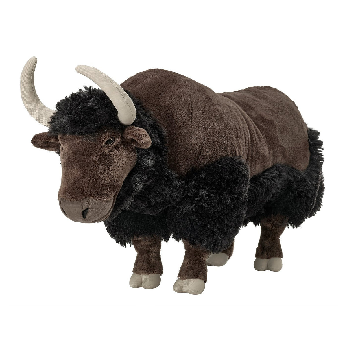 ALPTALL soft toy, yak/dark brown, 63 cm