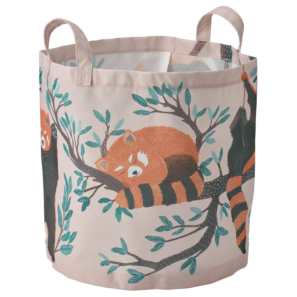 ALPTALL storage bag, pink/red panda pattern, 53 l