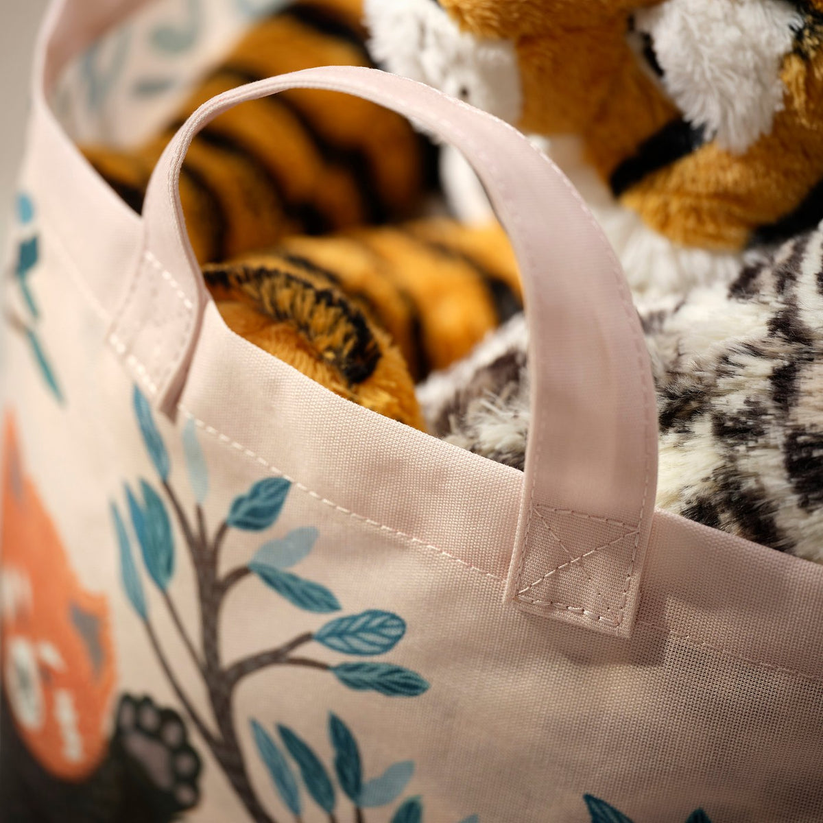 ALPTALL storage bag, pink/red panda pattern, 53 l