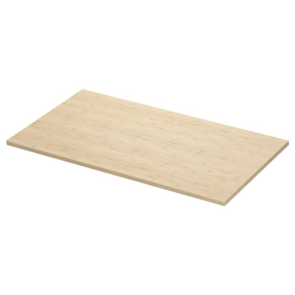 ÅLSKEN countertop, light bamboo/veneer, 102x49 cm