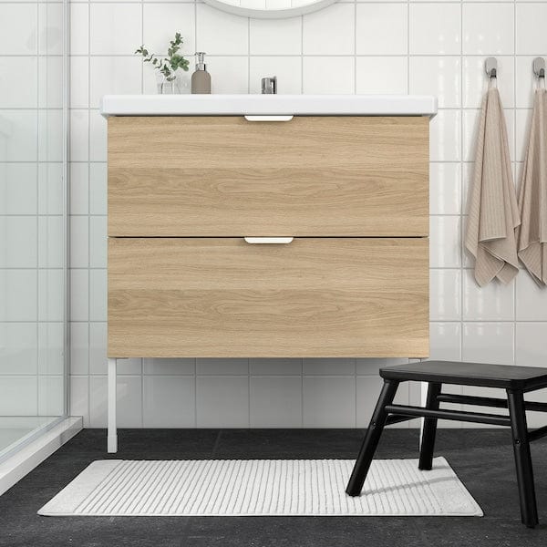 Ikea ALSTERN - Bath mat, white, 50x80 cm