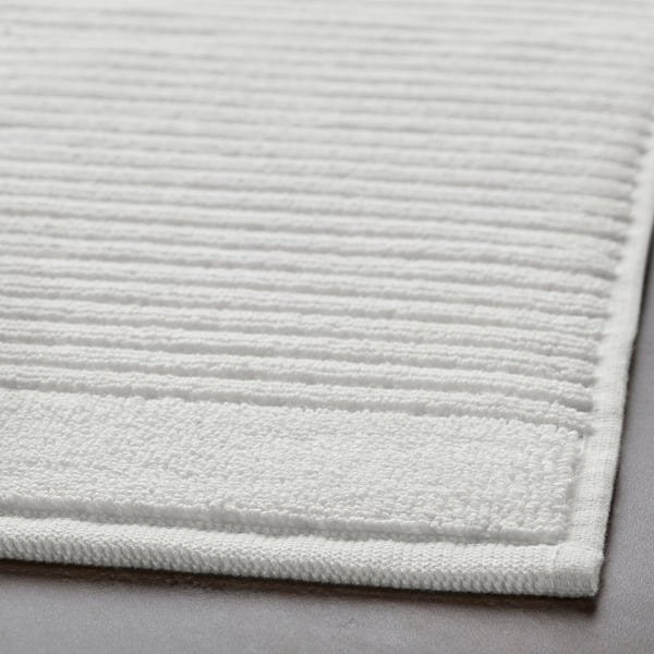 ALSTERN bath mat, white, 50x80 cm