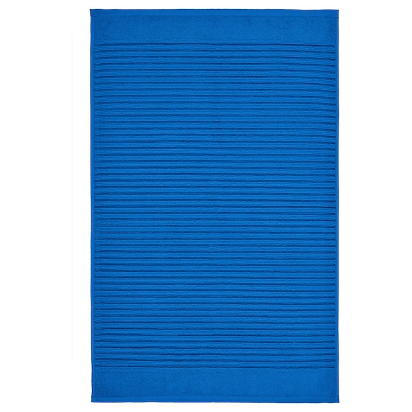 ALSTERN - Bath mat, bright blue, 50x80 cm