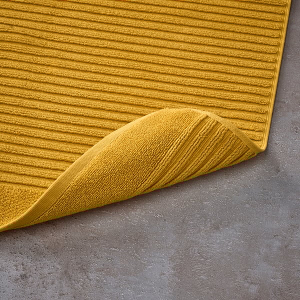 ALSTERN bath mat, golden-yellow