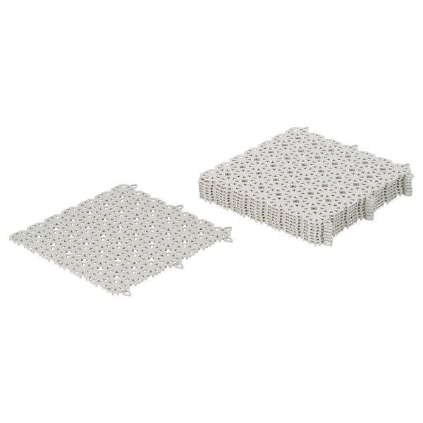 ALTAPPEN floor decking, outdoor, light grey, 0.81 m²
